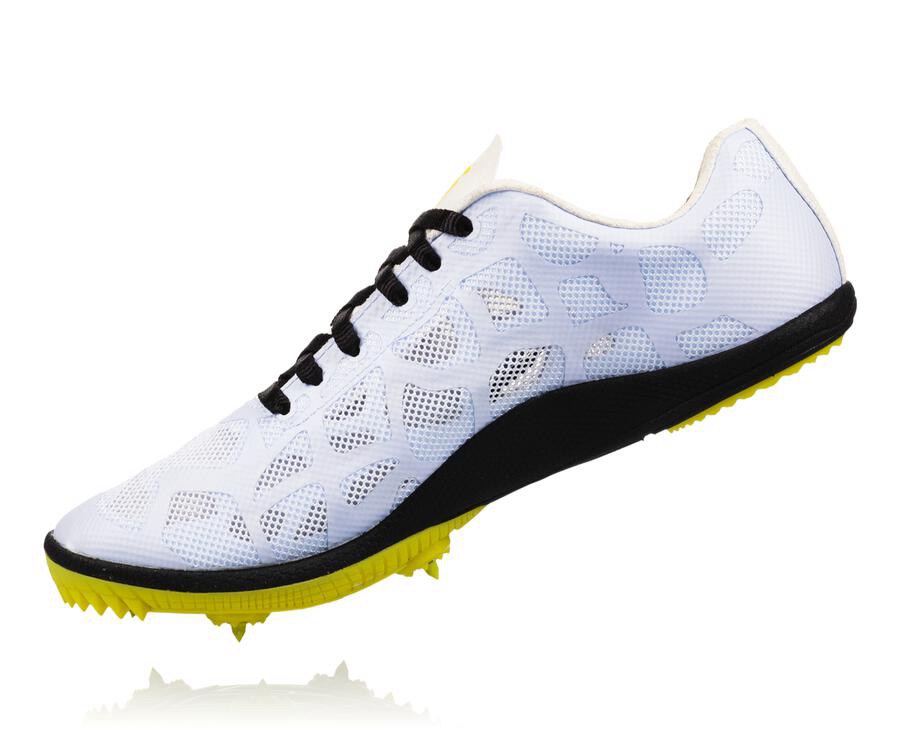 Spikes Atletismo Hoka One One Mujer Blancos - Rocket X - KCQE49827